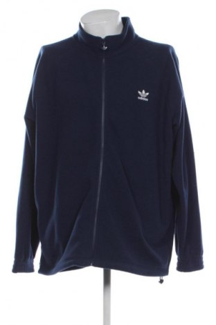 Herren Fleece Sweatshirt  Adidas, Größe XXL, Farbe Blau, Preis € 39,99
