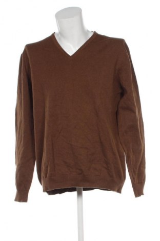 Pánský svetr  Angelo Litrico, Velikost XXL, Barva Hnědá, Cena  169,00 Kč