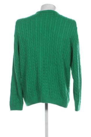 Ανδρικό πουλόβερ Chaps, Μέγεθος L, Χρώμα Πράσινο, Τιμή 21,99 €