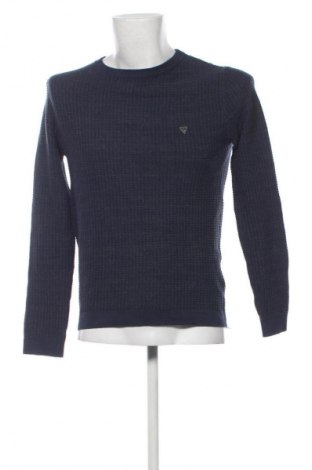 Męski sweter Guess, Rozmiar L, Kolor Niebieski, Cena 187,55 zł