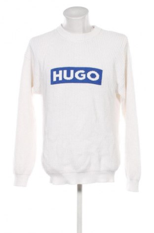 Herrenpullover Hugo Boss, Größe L, Farbe Weiß, Preis € 139,99