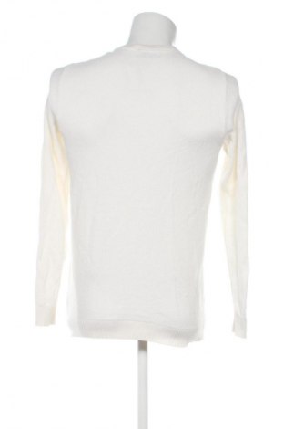 Herrenpullover Jack & Jones, Größe M, Farbe Weiß, Preis € 15,99