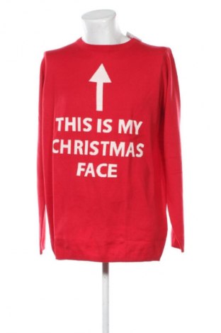 Férfi pulóver Livergy, Méret XL, Szín Piros, Ár 3 619 Ft