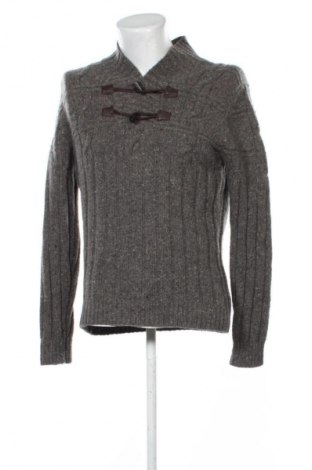 Ανδρικό πουλόβερ Massimo Dutti, Μέγεθος XL, Χρώμα Γκρί, Τιμή 31,99 €