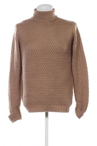 Męski sweter Piazza Italia, Rozmiar XL, Kolor Brązowy, Cena 96,45 zł