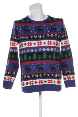 Мъжки пуловер Pull&Bear, Размер M, Цвят Многоцветен, Цена 6,13 €