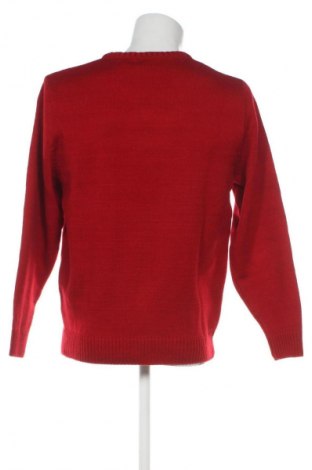 Herrenpullover Roger Kent, Größe M, Farbe Rot, Preis € 9,99