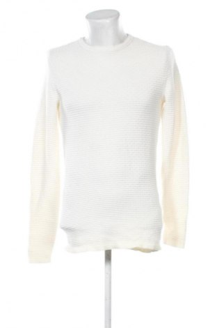 Męski sweter Selected Homme, Rozmiar M, Kolor ecru, Cena 23,99 zł
