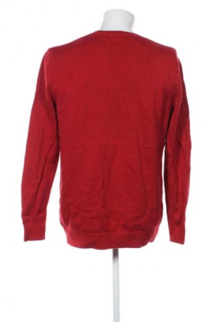 Pulover de bărbați Tommy Jeans, Mărime L, Culoare Roșu, Preț 189,99 Lei