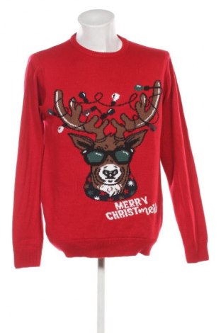 Ανδρικό πουλόβερ Unbranded, Μέγεθος L, Χρώμα Κόκκινο, Τιμή 7,99 €