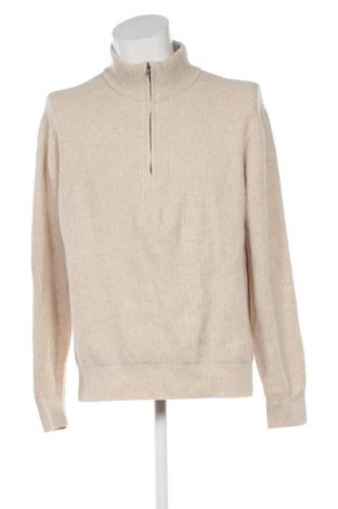 Ανδρικό πουλόβερ Uniqlo, Μέγεθος L, Χρώμα Εκρού, Τιμή 19,99 €