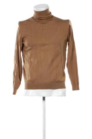 Męski sweter Zara, Rozmiar M, Kolor Brązowy, Cena 85,74 zł