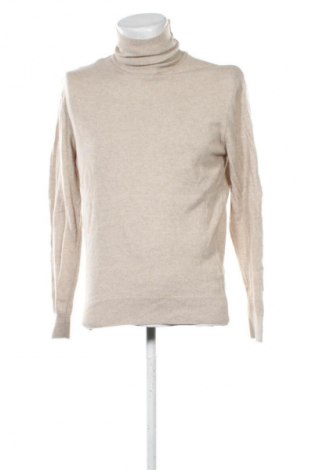Ανδρικό πουλόβερ Zara, Μέγεθος M, Χρώμα  Μπέζ, Τιμή 15,99 €