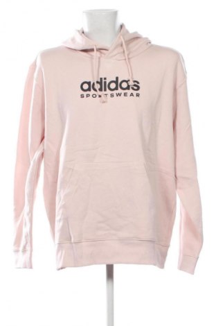 Herren Sweatshirt Adidas, Größe XL, Farbe Aschrosa, Preis € 83,99