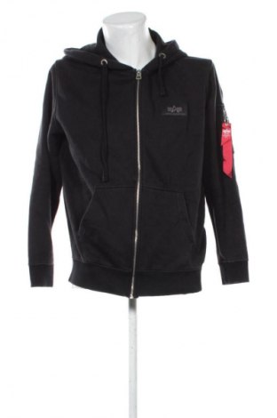 Herren Sweatshirt Alpha Industries, Größe L, Farbe Schwarz, Preis € 36,99