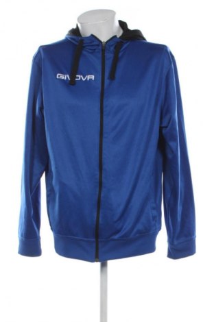Herren Sweatshirt Givova, Größe XXL, Farbe Blau, Preis € 15,99