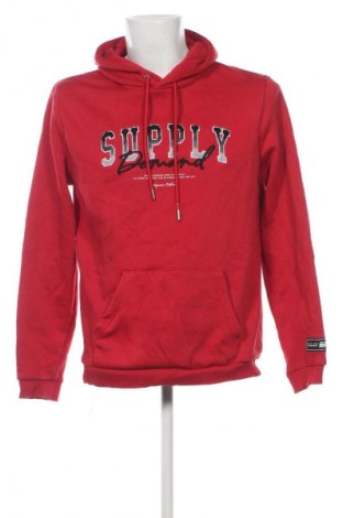 Мъжки суитшърт Supply & Demand, Размер L, Цвят Червен, Цена 6,64 €