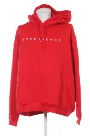 Herren Sweatshirt Tommy Jeans, Größe 5XL, Farbe Rot, Preis € 117,99