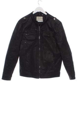 Мъжко кожено яке Angelo Litrico, Размер M, Цвят Черен, Цена 41,92 €