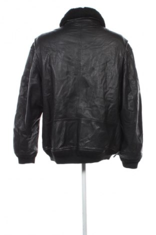 Geacă de piele pentru bărbati Hugo Boss, Mărime XL, Culoare Negru, Preț 3.539,99 Lei