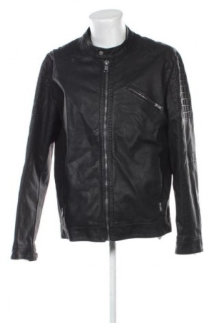 Męska skórzana kurtka Jean Pascale, Rozmiar XL, Kolor Czarny, Cena 112,53 zł