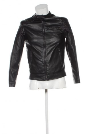 Pánská kožená bunda  Pull&Bear, Velikost S, Barva Černá, Cena  712,00 Kč