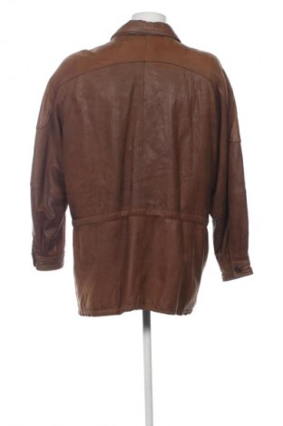Męska skórzana kurtka Unbranded, Rozmiar XL, Kolor Pomarańczowy, Cena 292,94 zł