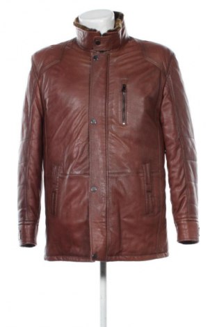 Pánská kožená bunda  Unbranded, Velikost 4XL, Barva Hnědá, Cena  1 559,00 Kč
