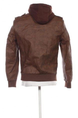 Мъжко кожено яке Unbranded, Размер S, Цвят Кафяв, Цена 16,87 €