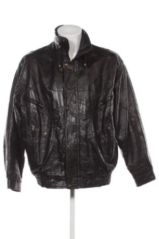 Męska skórzana kurtka Unbranded, Rozmiar XXL, Kolor Czarny, Cena 294,72 zł