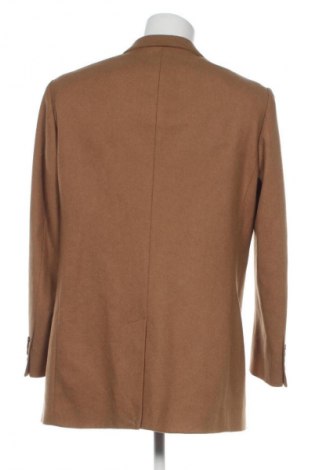 Męski płaszcz Tu, Rozmiar L, Kolor Brązowy, Cena 340,22 zł