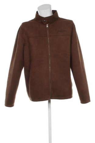 Ανδρικό μπουφάν fleece Atlas For Men, Μέγεθος XXL, Χρώμα Καφέ, Τιμή 16,99 €