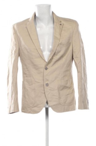 Мъжко сако Angelo Litrico, Размер L, Цвят Бежов, Цена 30,16 €