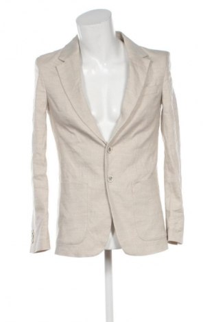 Herren Sakko Zara, Größe S, Farbe Beige, Preis € 36,99