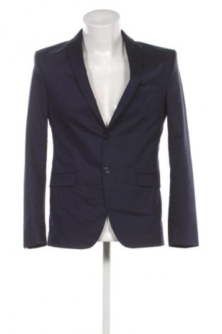 Ανδρικό σακάκι Zara, Μέγεθος M, Χρώμα Μπλέ, Τιμή 13,99 €