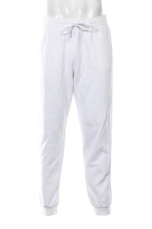 Ανδρικό αθλητικό παντελόνι H&M, Μέγεθος L, Χρώμα Λευκό, Τιμή 13,99 €