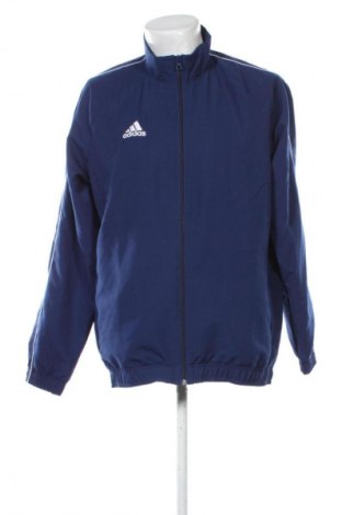Bluză trening de bărbați Adidas, Mărime L, Culoare Albastru, Preț 124,99 Lei
