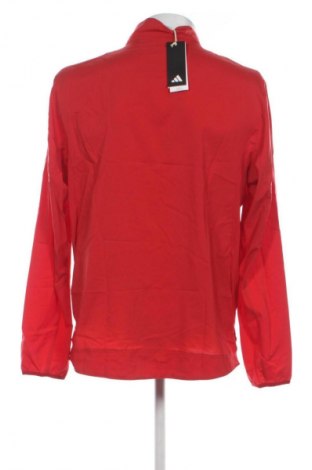 Herrenjacke Adidas, Größe L, Farbe Rot, Preis € 127,99
