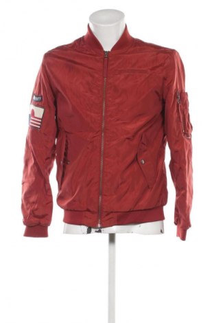 Geacă de bărbati Jack & Jones, Mărime M, Culoare Roșu, Preț 96,99 Lei