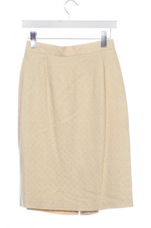 Φούστα Occasion, Μέγεθος XS, Χρώμα  Μπέζ, Τιμή 10,00 €