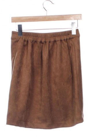 Φούστα Pieces, Μέγεθος XS, Χρώμα Καφέ, Τιμή 12,99 €