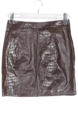 Fustă SHEIN, Mărime XS, Culoare Maro, Preț 60,99 Lei