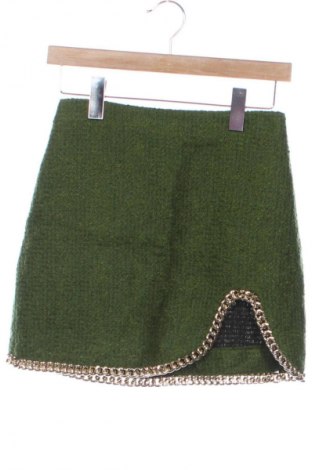 Пола Zara, Размер XS, Цвят Зелен, Цена 24,00 €