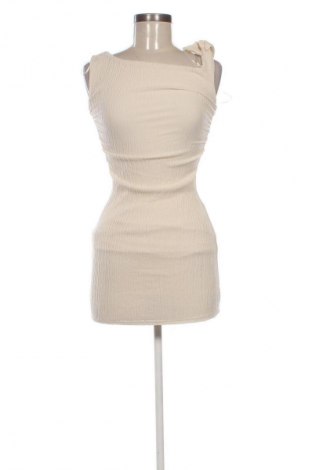 Φόρεμα Bershka, Μέγεθος XS, Χρώμα  Μπέζ, Τιμή 20,00 €