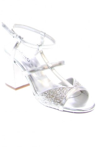 Sandale Unbranded, Mărime 36, Culoare Argintiu, Preț 165,26 Lei