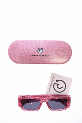 Okulary przeciwsłoneczne Chiara Ferragni, Kolor Różowy, Cena 379,06 zł