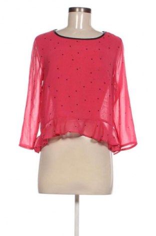 Damen Shirt Bershka, Größe L, Farbe Rot, Preis 6,99 €