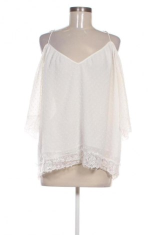 Дамска блуза Gina Tricot, Размер M, Цвят Бял, Цена 4,60 €