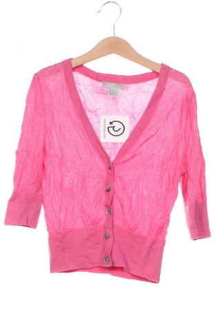Damen Strickjacke H&M, Größe XS, Farbe Rosa, Preis € 1,99