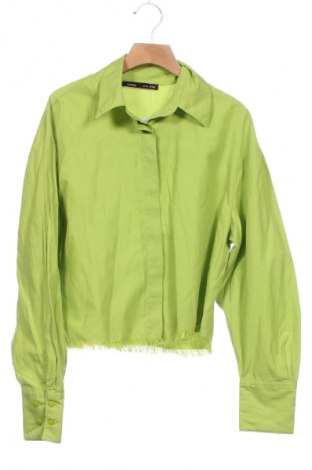 Дамска риза Sinsay, Размер XXS, Цвят Зелен, Цена 2,55 €